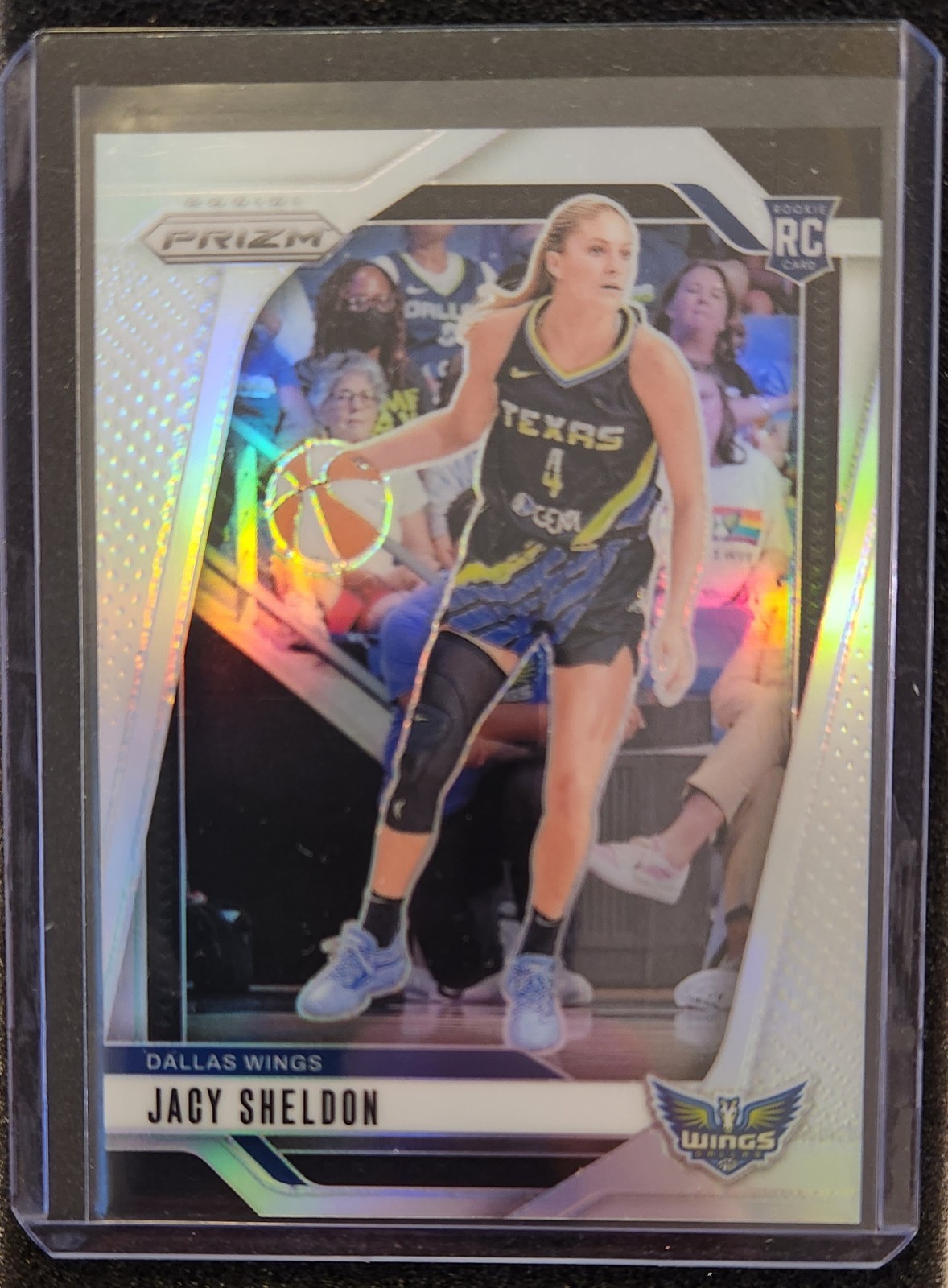 2024 Panini Prizm WNBA #4 Jacy Sheldon Silver RC Rookie Wings