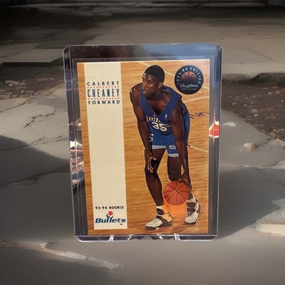 1993-94 Skybox Premium - Calbert Cheaney #191 (RC)