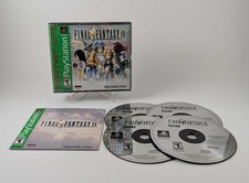 Final Fantasy 9 (IX) Sony Playstion By Square Enix CIB | WORKING | CLEAN
