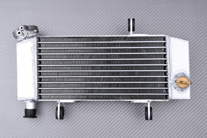 Radiateur d'eau type racing pour YAMAHA TZR 50 de 1996 à 2012 en aluminium