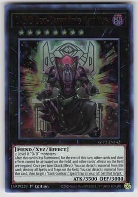 D/D/D Duo-Dawn King Kali Yuga GFP2-EN142 Ultra Rare  Yu-Gi-Oh 1st Edition NM