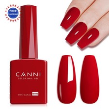 CANNI Gel Nail Polish Red Colors 1Pcs High Gloss Soak French Manicure Salon