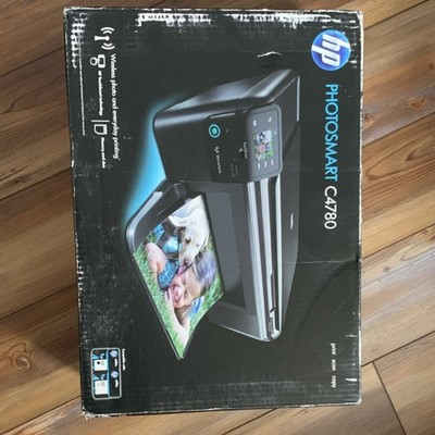 HP PhotoSmart C4780 Wireless All-In-One Inkjet Color Printer A4 Scanner Copier