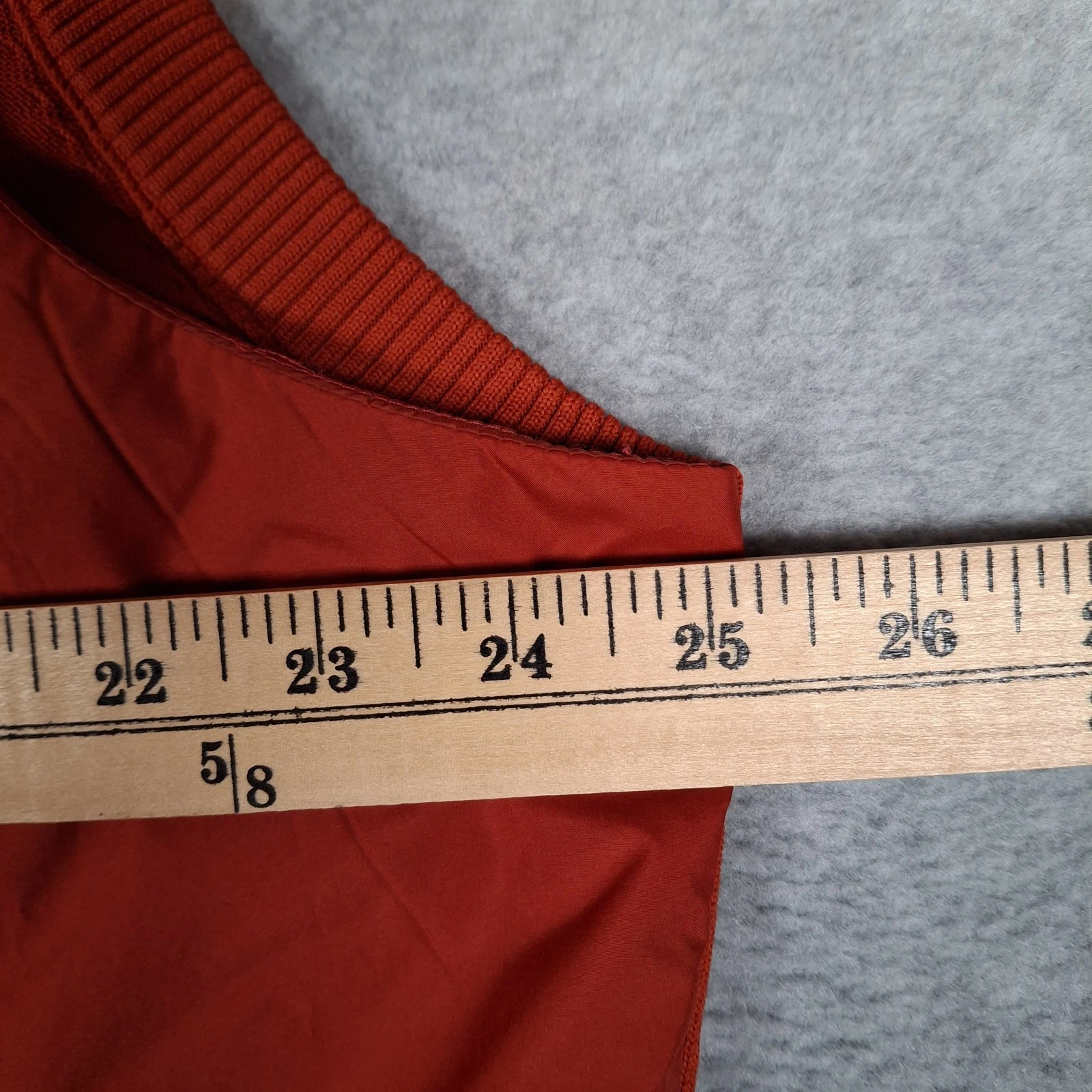 Save The Duck Tucana Vest Men XXL Burnt Orange Plumtech Eco Friendly Zip Pockets image 13