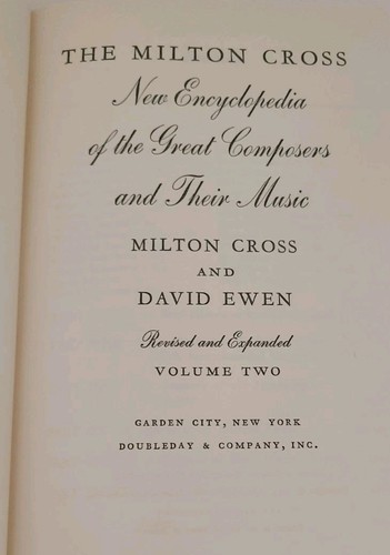 1969 Milton Cross New Encyclopedia Of The Great Composers & Their Music Box Set - Bild 5 von 22