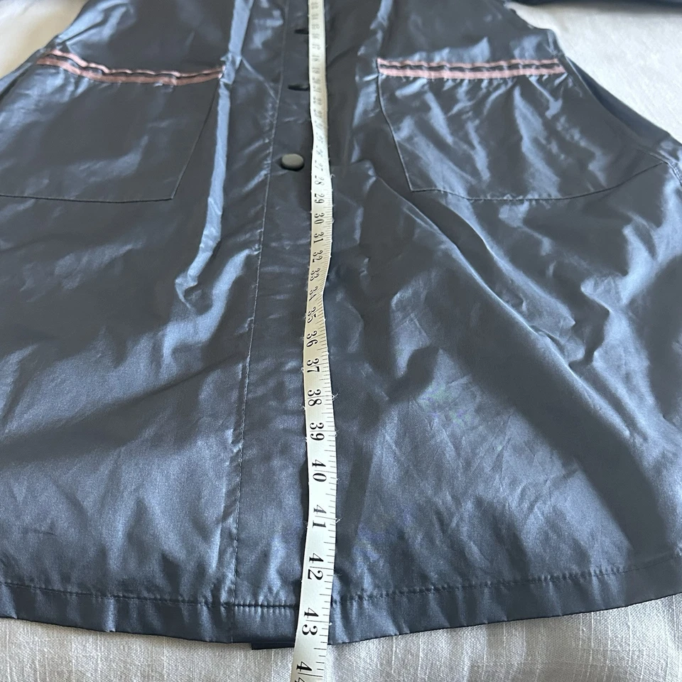 The Totes Coat Vintage Rain Trench Sz 6P Lightweight Outdoors 80s Retro Travel - Image 4 of 4