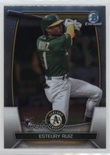 2023 Bowman Chrome Esteury Ruiz #46 0ny1