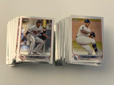 2022 Topps Chrome Sonic Baseball 168 Base Card Lot