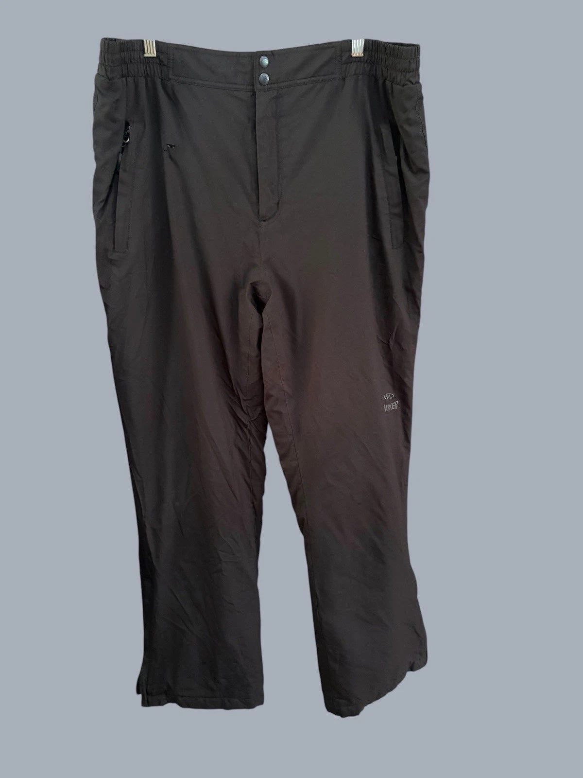 Marker Snow Pants Mens XXL, Black Insulated Ski Snowboard Winter Sports