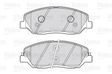 VALEO FIRST BREMSBELÄGE SATZ VORDERACHSE PASSEND FÜR HYUNDAI GRAND SANTA SONATA