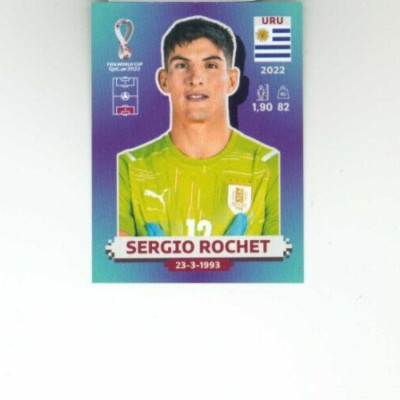 PANINI WM 2022 Sticker-Nr. URU 4 SERGIO ROCHET