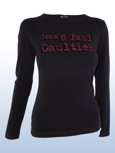 jean paul gaultier t-shirt maglia donna nero rosso verde taglia s m l xl |  eBay