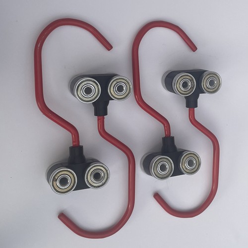 Bike Storage Rail Sliding Hooks - Lite Limit per Hook 2.3" Tyre - 13kg - Picture 6 of 10