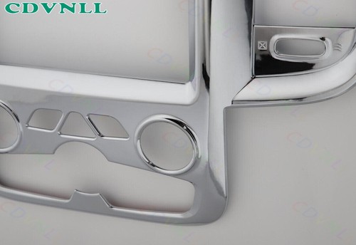 Cubierta de navegación GPS cromada brillante para Dodge Ram 1500 2011-2018 marco decoración moldura - Imagen 5 de 8