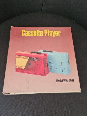 CGMI STEREO Musikkassetten Musik Player Walkman Vintage NO SONY