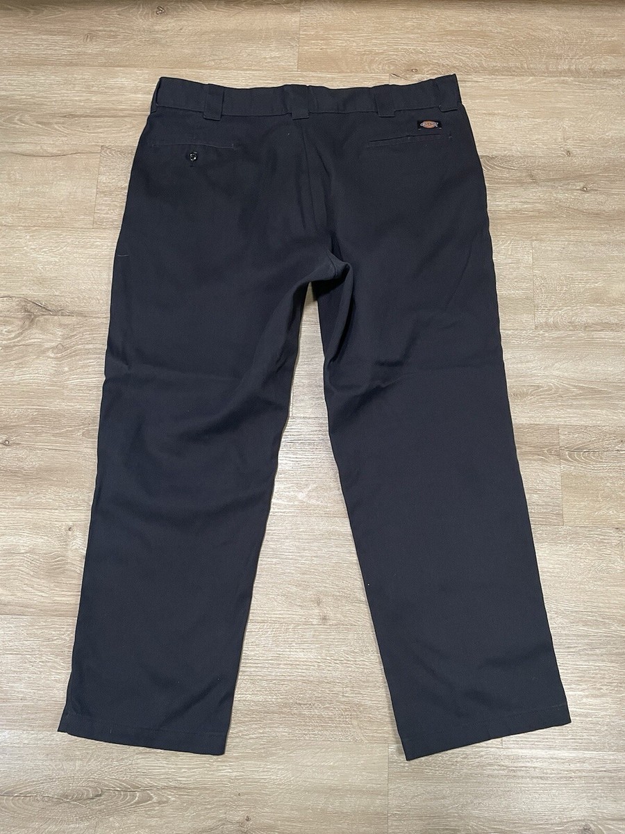 90's USA製　dickies 874 ブラック　黒　30×34 90's Dickies Black Work Pants W32 90年代 ディッキーズ