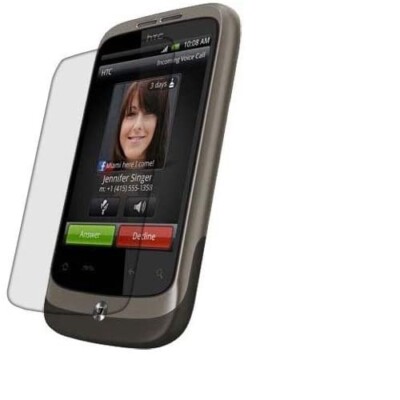  Monaco HTC Wildfire Anti-Glare Screen Protector with Cleaning Cloth Retail Pack