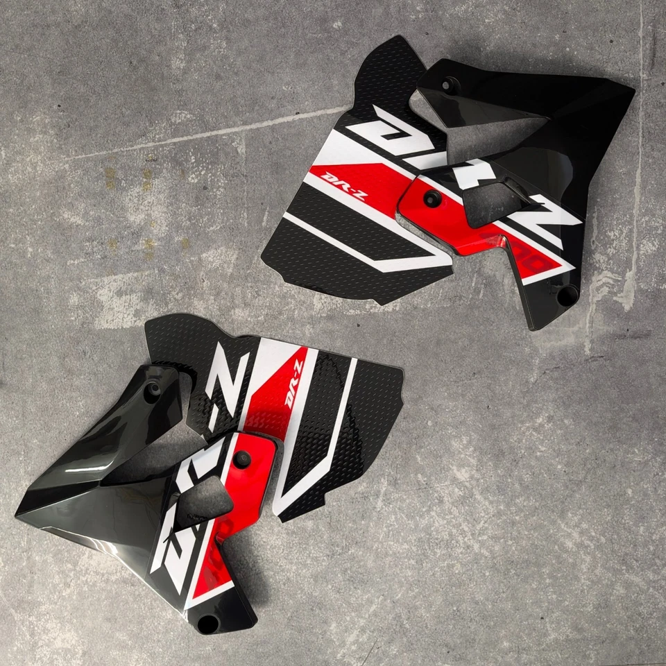 RESTYLE Suzuki DR-Z 400 SM Supermoto 1999-2024 Plásticos + réplica calcomanías aplicadas Foto 3 de 4