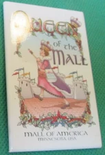 Souvenir Queen of MALL OF AMERICA MN refrigerator fridge MAGNET 3" 