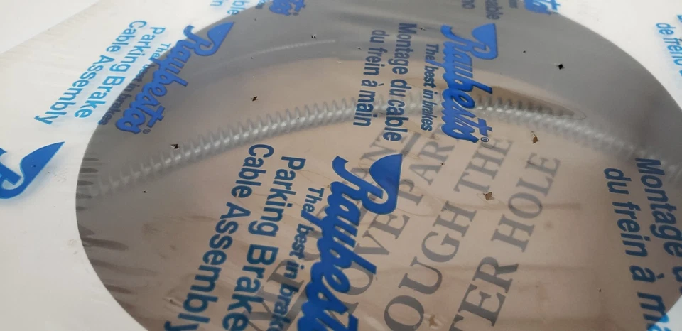 RAYBESTOS BC93876 PARKING BRAKE CABLE ASSEMLBY, REAR RIGHT,  NIB - Image 3 of 3