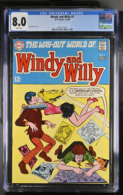 Windy & Willy #1 Bob Oksner Cover/Art CGC 8.0 - White Pages