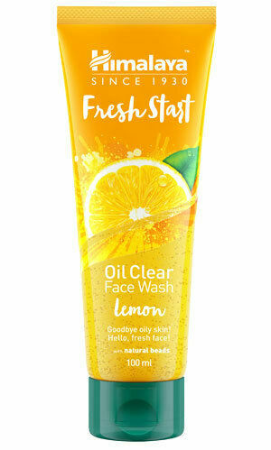 himalaya fresh start oil clear lemon face wash review