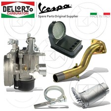 KIT CARBURATORE DELL'ORTO SHBC 19.19 E COLLETTORE 3 FORI PIAGGIO VESPA HP 50