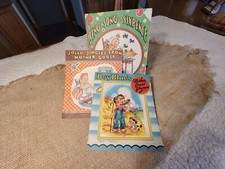 3 Vintage Rhymes Of Mother Goose 1943 USA