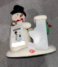 2023 HALLMARK Sing Along SHOWMAN SNOWMAN PIANO Sound Light Motion Jingle Pal