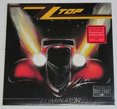 ZZ TOP-ELIMINATOR-WARNER BROS./RHINO RECORDS RCV1-23774-HYPE STICKER-SEALED-LP