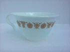 Vtg Corelle Butterfly Gold Coffee Tea Mug Cup Hook Handle