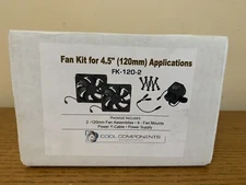Cool Components Fan Kit for 4.5" Applications FK-120-2 - NEW - FREE SHIPPING
