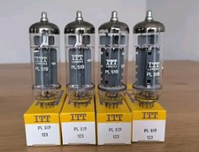 Tubi abbinati quad tripla mica PL519 ITT LORENZ 40KG6 nuovi Röhren ear859