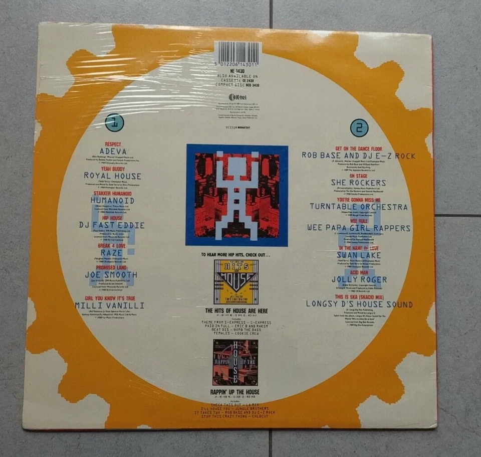 Hip House - The Deepest Beats in Town / Vinyl LP / Sampler / in Original OVP - Bild 2 von 4