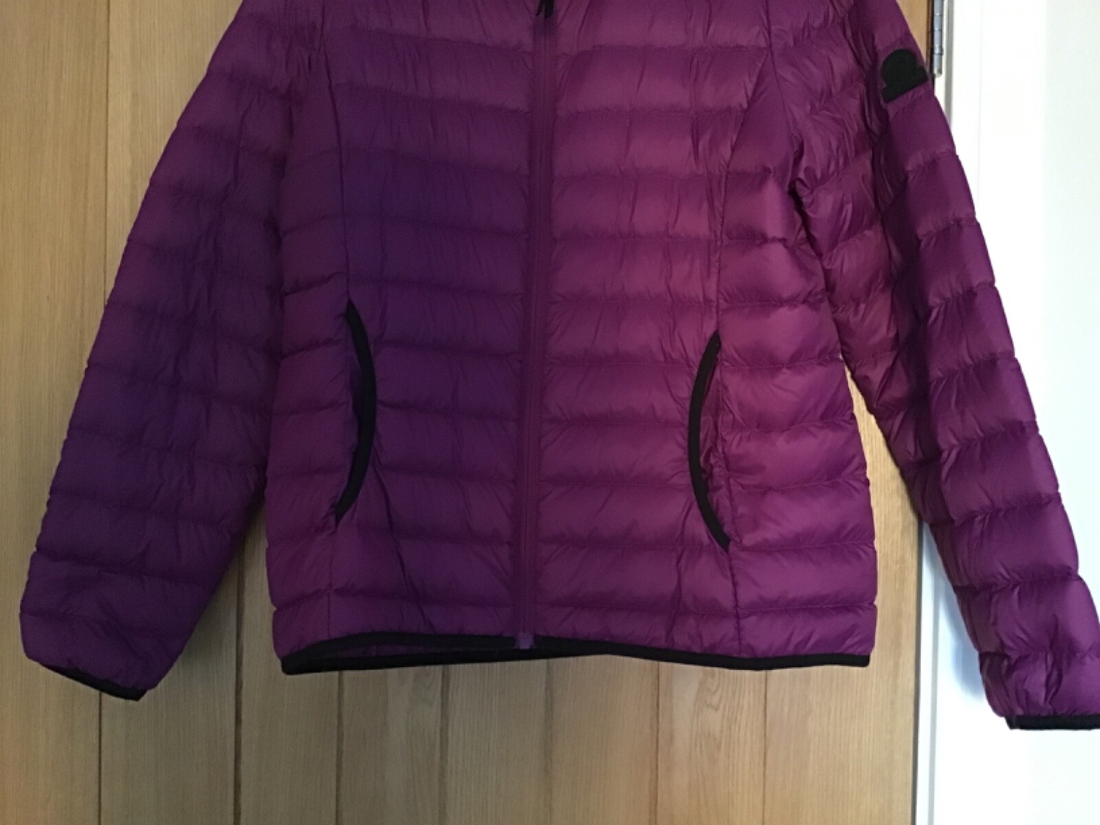 TOG 24 Elite purple down jacket size 14 eBay