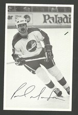 Paul MacLean Winnipeg Jets Team Issued Hockey Postcard