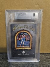 2020-21 Court Kings Le Cinque Piu Belle #6 Kevin Durant BGS MINT 9 SSP CASE HIT