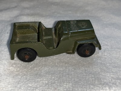tootsie toy army jeep