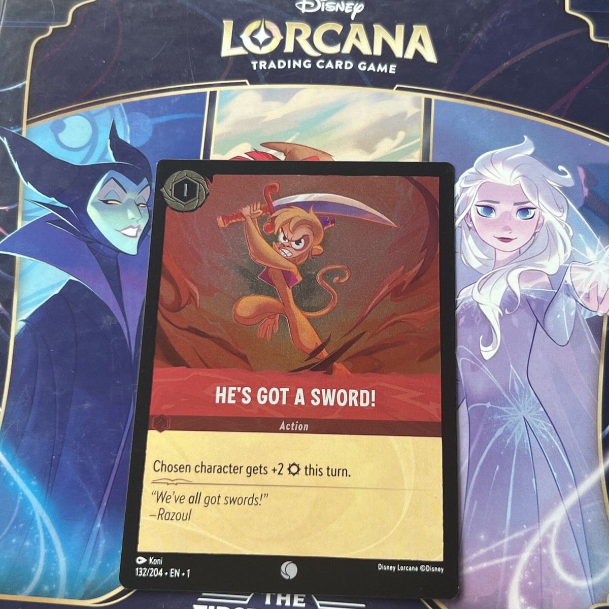 COLD FOIL DDcards 🇨🇦 Disney Lorcana The First Chapter HOLO He's