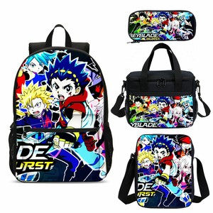 Fairy Tail Comic Kids Boys Backpack School Bag Insulated Lunch Bag Pen Case Lot