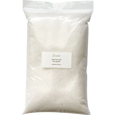 #ad DEAD SEA SALT Fine Grain 100% Pure Natural UNSCENTED Soapeauty $39.89