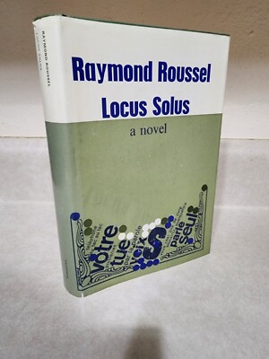 LOCUS SOLUS Raymond Roussel HCDJ 1st Edition thus French Surrealism 1970 Novel