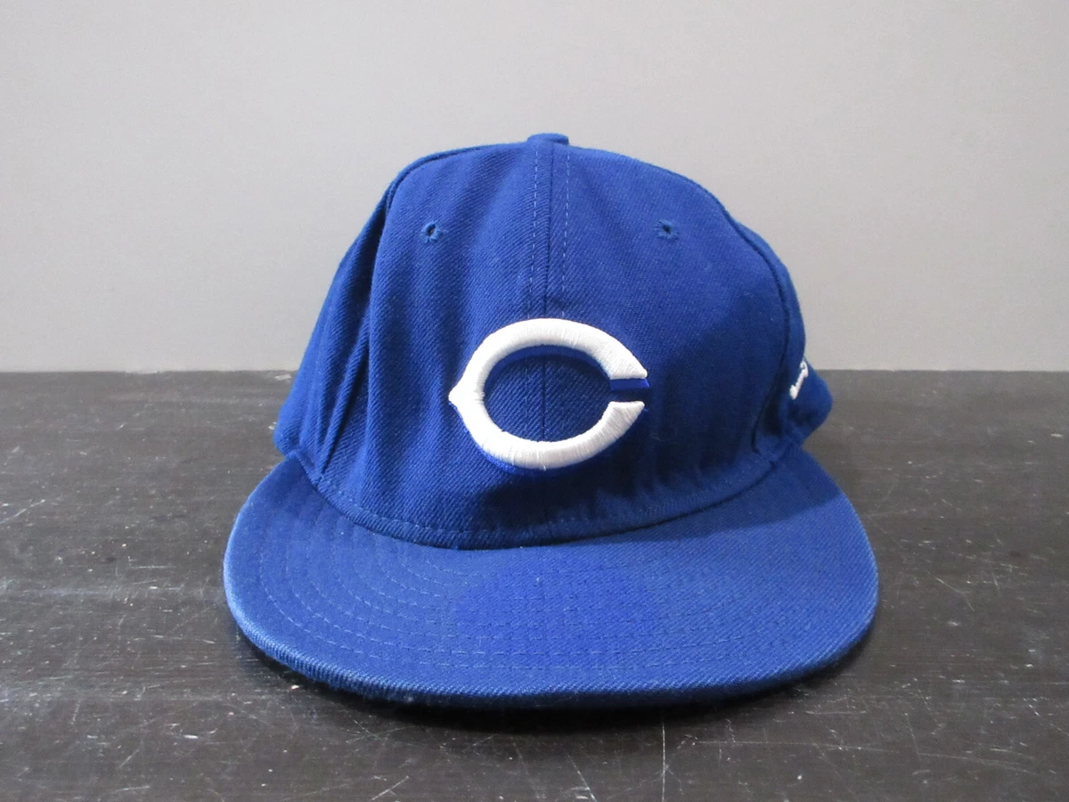 Cincinnati Reds Hat Cap Fitted Mens 8 1 2 Blue White New Era