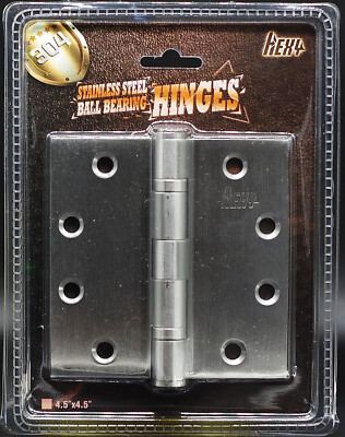 4 Inch Stainless Steel Ball Bearing Timber Door Hi... - Grandado