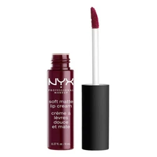 NYX PROFESSIONAL MAKEUP Soft Matte Lip Cream Liquid Lipstick, Copenhagen, Plum