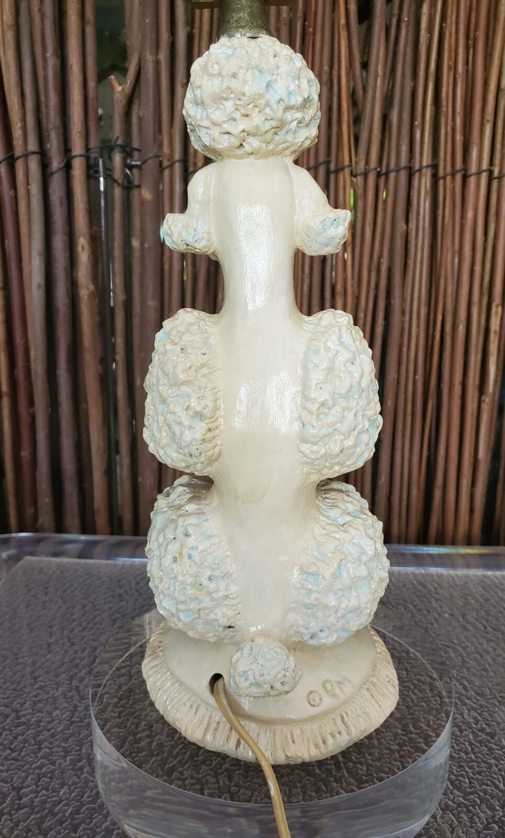 Phyllis Morris Original Poodle Table Lamp , Signed , Iconic