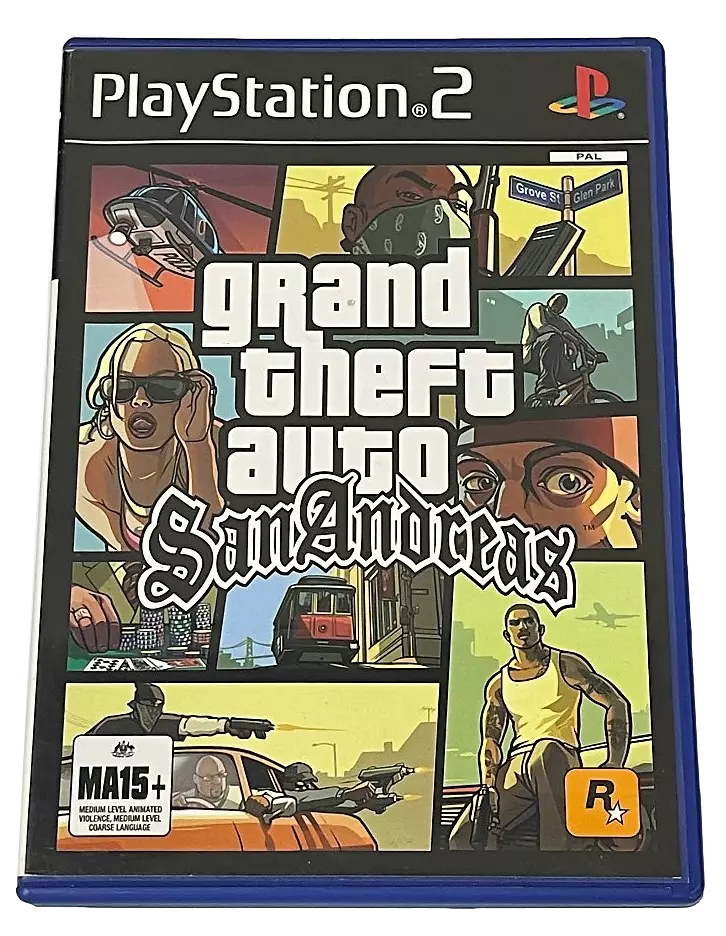  Grand Theft Auto: San Andreas - PlayStation 2