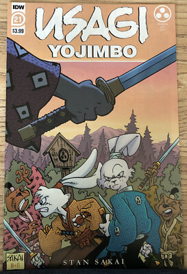 USAGI YOJIMBO#21 STAN SAKAI, JULY 2021, FIRST PRINTING & BAGGED