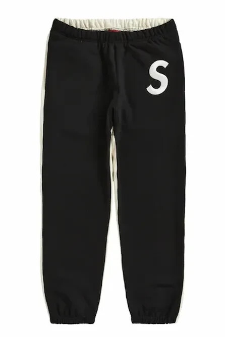 Supreme S logo Sweatpants XL Black/White | eBay Supreme S logo Sweatpants XL Black/White | eBay