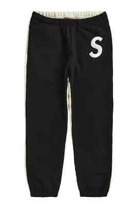 Supreme S logo Sweatpants XL Black/White | eBay Supreme S logo Sweatpants XL Black/White | eBay
